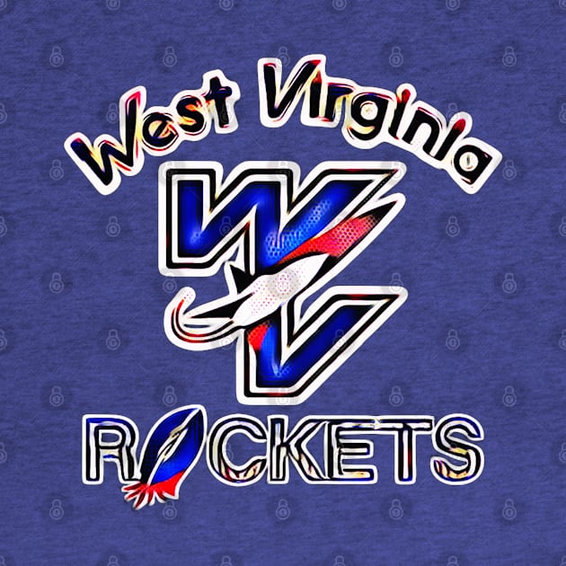 West Virginia Rockets Football by Kitta’s Shop